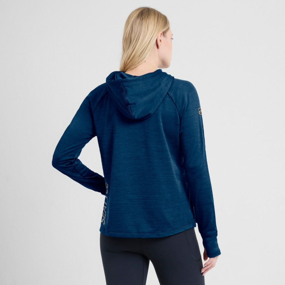 Seattle Kraken Fanatics Women's Authentic Pro Pullover Hoodie