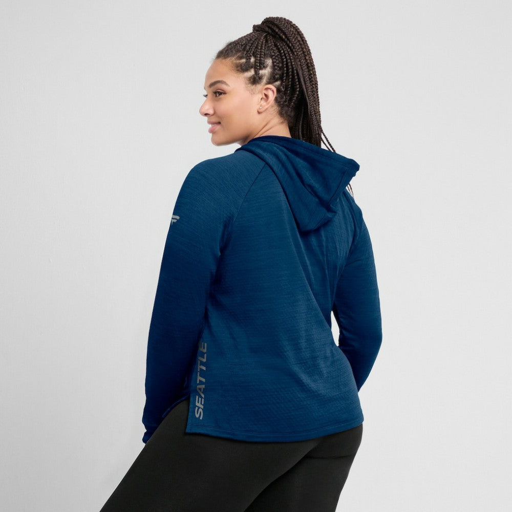 Seattle Kraken Fanatics Women's Authentic Pro Pullover Hoodie