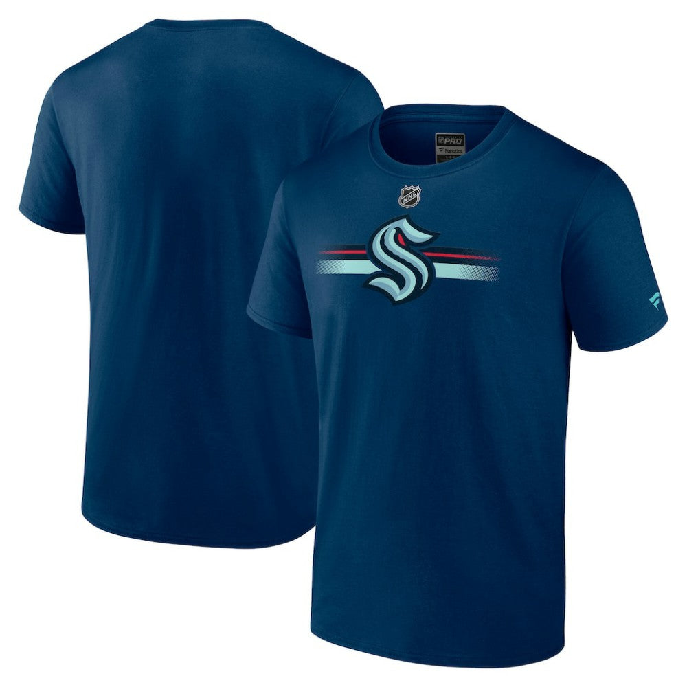 Seattle Kraken Fanatics Authentic Pro Secondary Logo T-Shirt