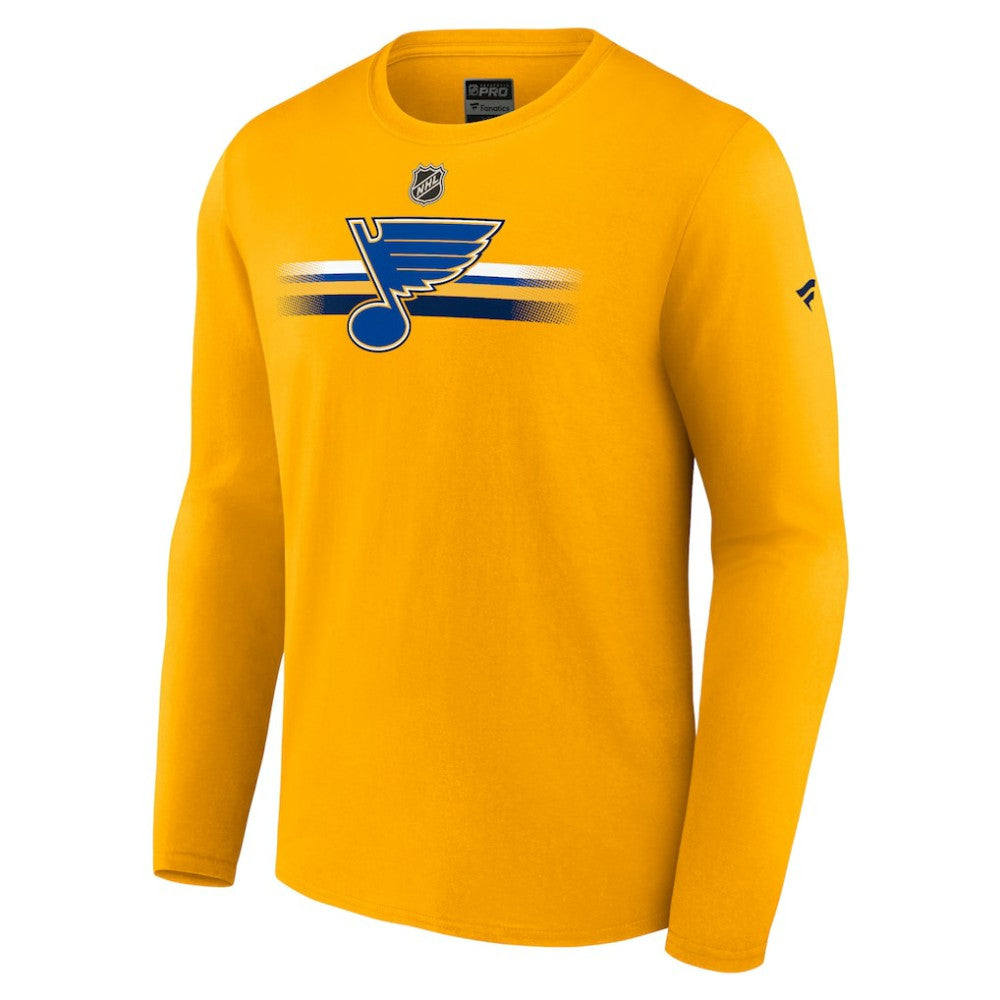 St. Louis Blues Fanatics Authentic Pro Primary Long Sleeve T-Shirt