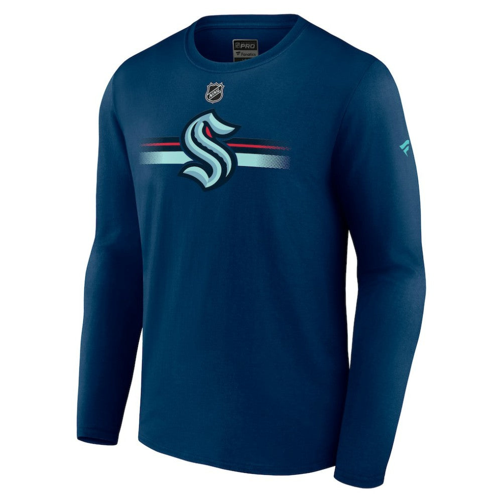 Seattle Kraken Fanatics Authentic Pro Secondary Long Sleeve T-Shirt