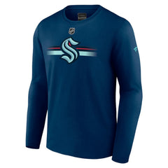 Seattle Kraken Fanatics Authentic Pro Secondary Long Sleeve T-Shirt