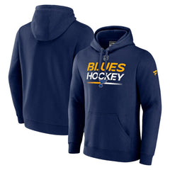 St. Louis Blues Fanatics Authentic Pro Pullover Hoodie
