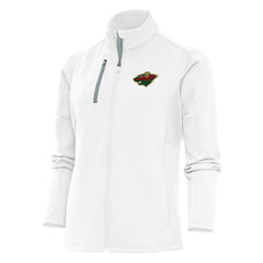Minnesota Wild Antigua Women's Team Logo Generation Full-Zip Jacket
