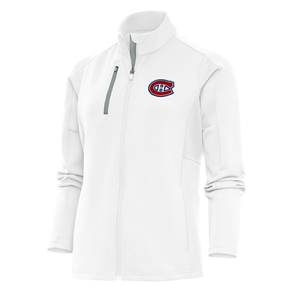 Montreal Canadiens Antigua Women's Team Logo Generation Full-Zip Jacket