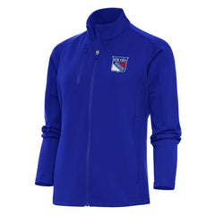 New York Rangers Antigua Women's Team Logo Generation Full-Zip Jacket
