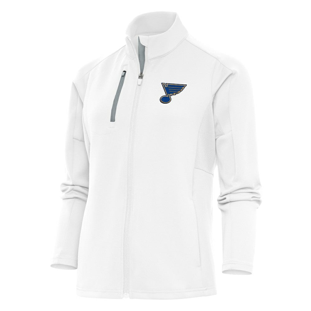 St. Louis Blues Antigua Women's Team Logo Generation Full-Zip Jacket
