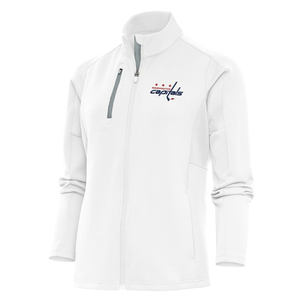 Washington Capitals Antigua Women's Team Logo Generation Full-Zip Jacket