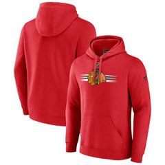 Chicago Blackhawks Fanatics Authentic Pro Secondary Pullover Hoodie