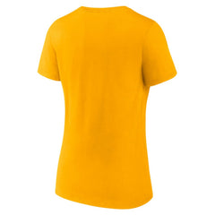 Nashville Predators Fanatics Women's Authentic Pro Primary V-Neck T-Shirt