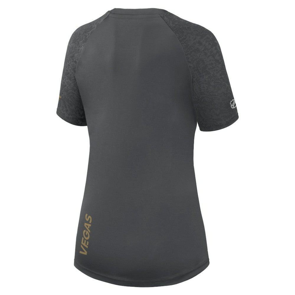 Vegas Golden Knights Fanatics Women's Authentic Pro Tech T-Shirt