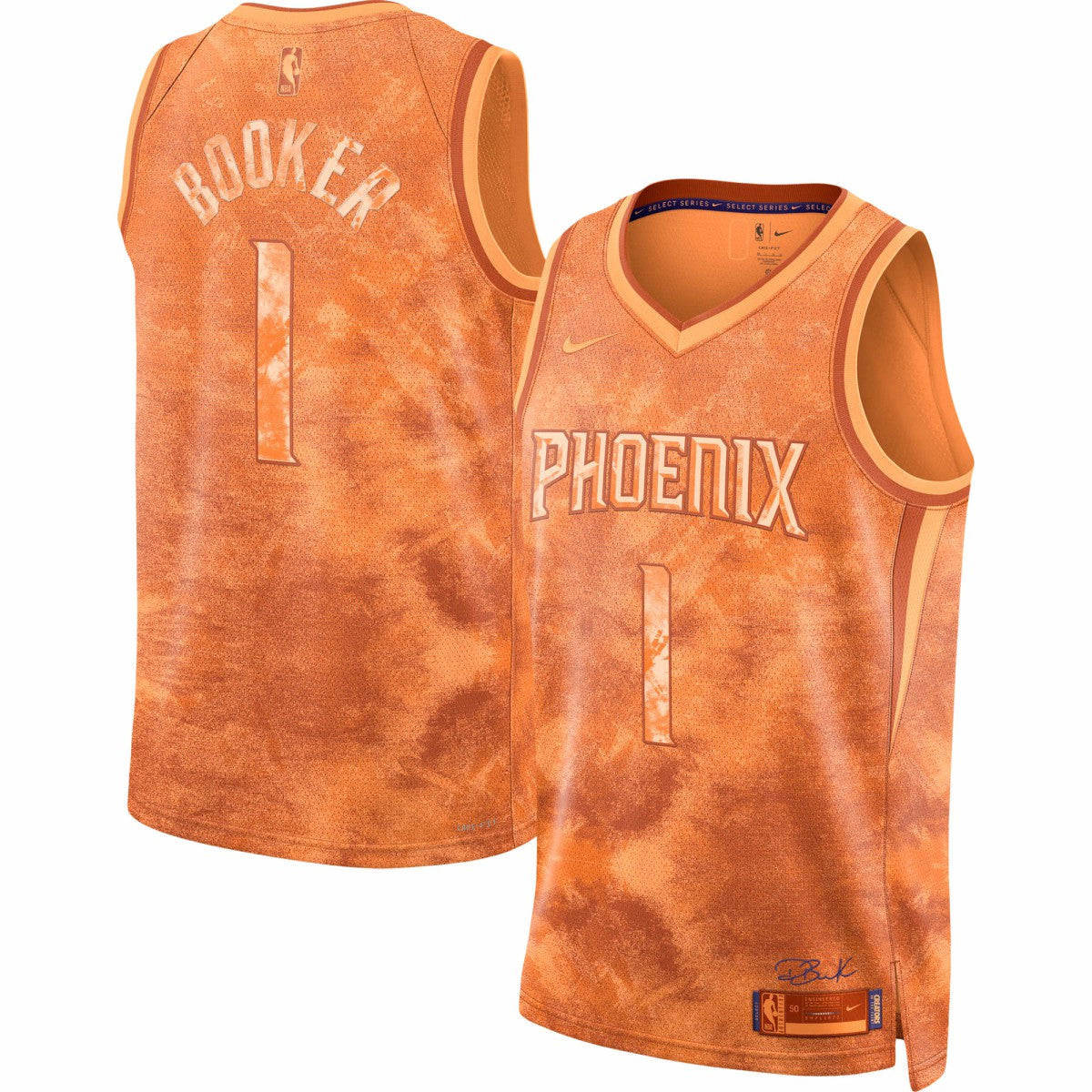 Devin Booker Phoenix Suns Unisex Select Series Swingman Jersey - Orange | Nike cheap