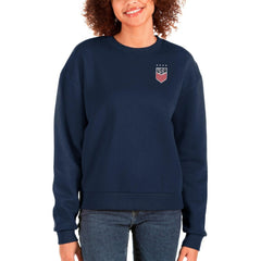 USWNT Antigua Women's Victory Crewneck Pullover Sweatshirt / Soccer Online