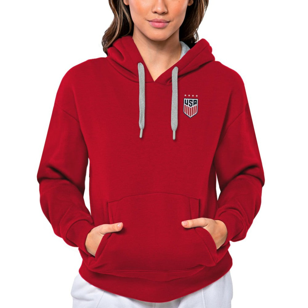 USWNT Antigua Women's Victory Pullover Hoodie / Soccer Discount