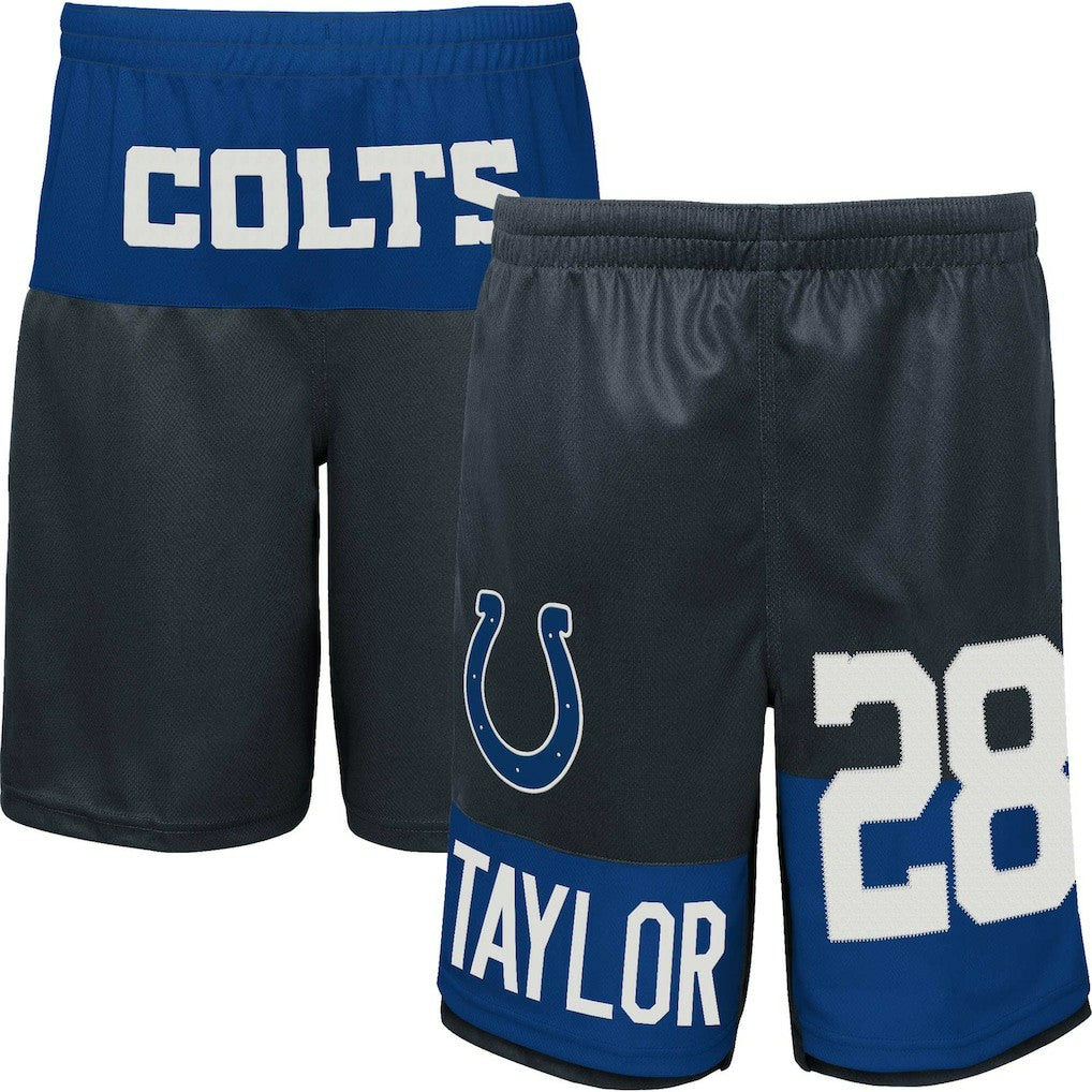 NFL Indianapolis Colts Jonathan Taylor  Youth Player Name & Number Shorts