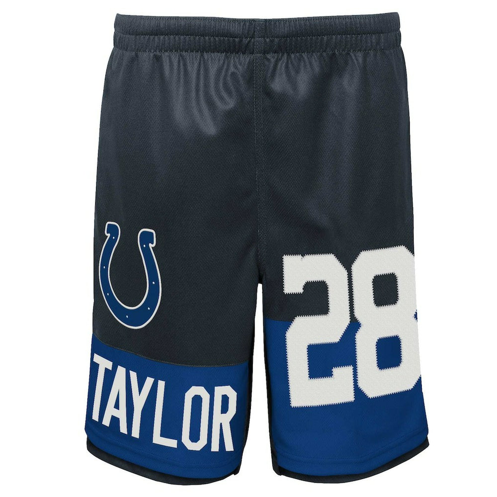 NFL Indianapolis Colts Jonathan Taylor  Youth Player Name & Number Shorts