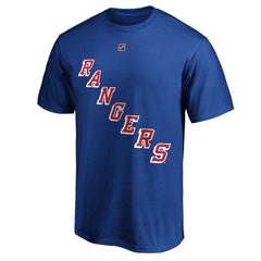 Adam Fox New York Rangers Fanatics Authentic Stack Name & Number T-Shirt