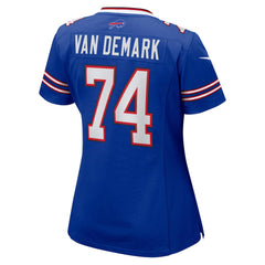 NFL Buffalo Bills Ryan Van Demark  Women's Game Player Jersey