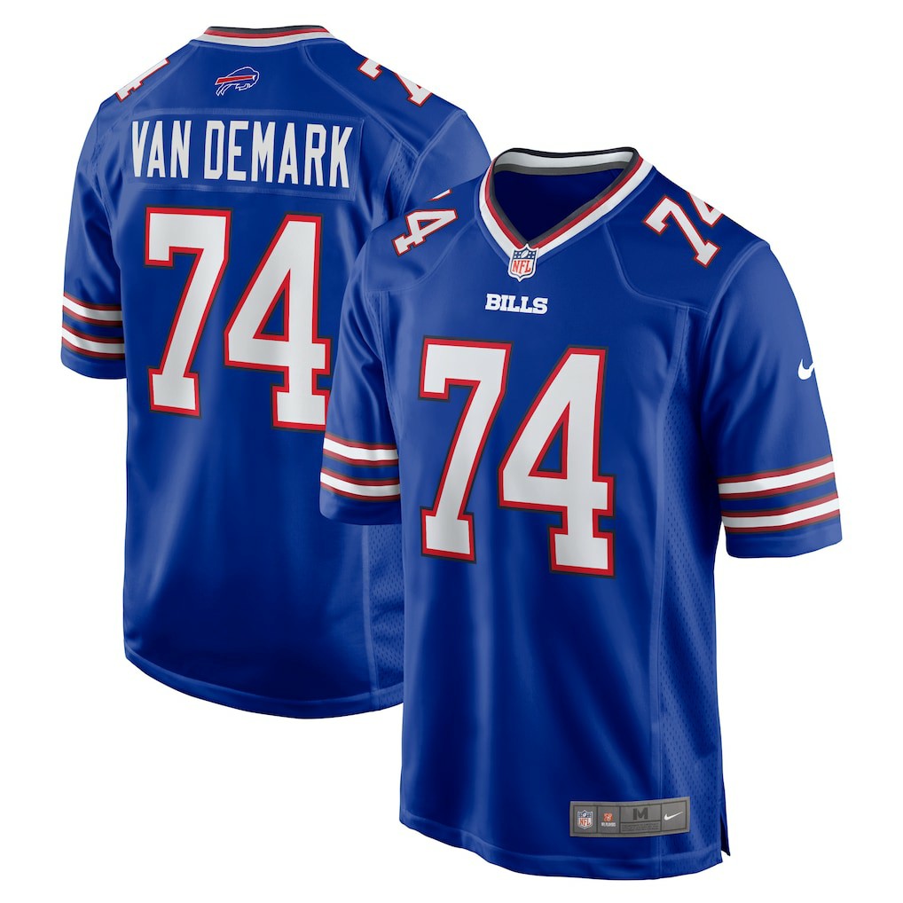 NFL Buffalo Bills Ryan Van Demark  Game Player Jersey
