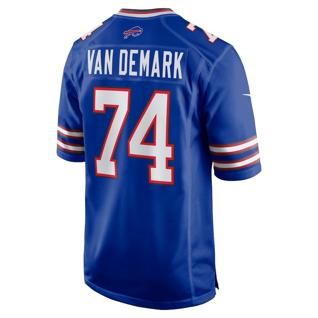 NFL Buffalo Bills Ryan Van Demark  Game Player Jersey