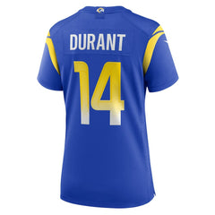 NFL Los Angeles Rams Cobie Durant  Women's Game Player Jersey
