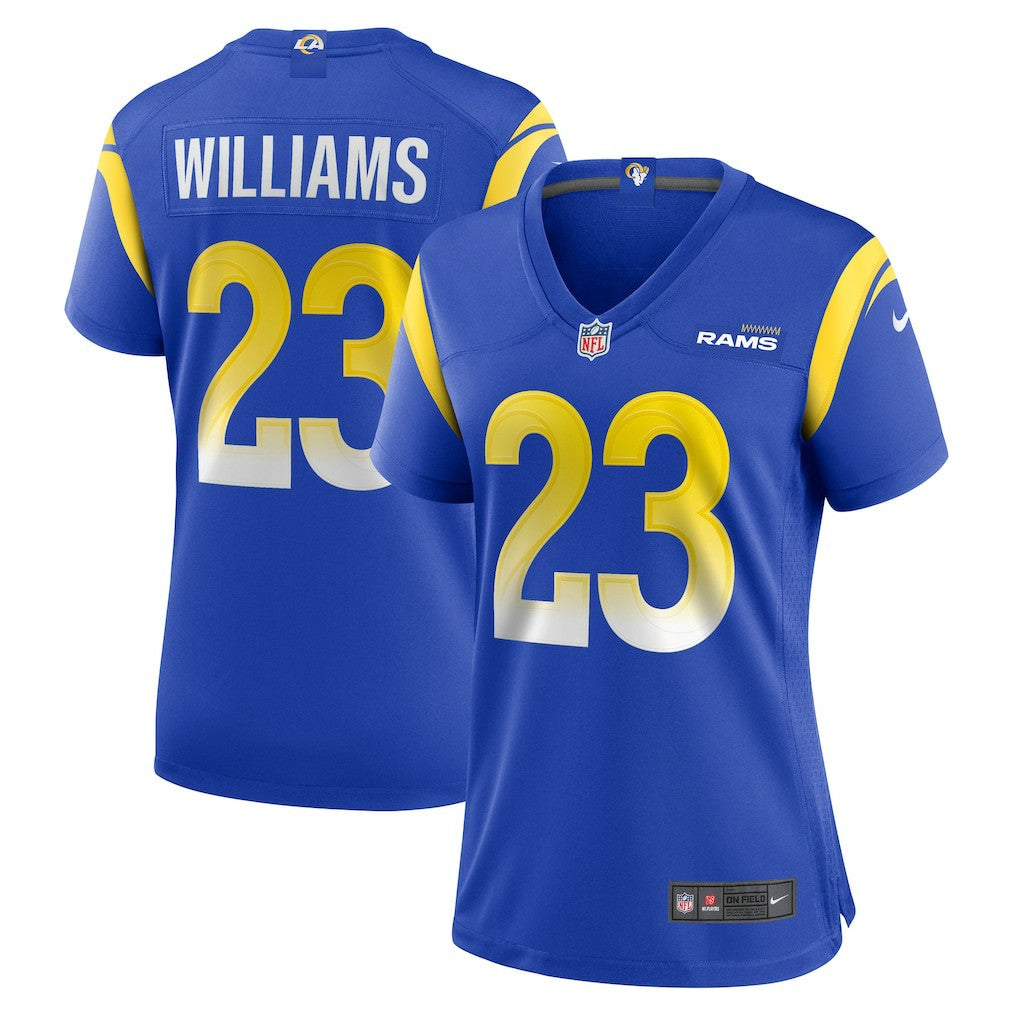 NFL Los Angeles Rams Kyren Williams  Women's Game Player Jersey