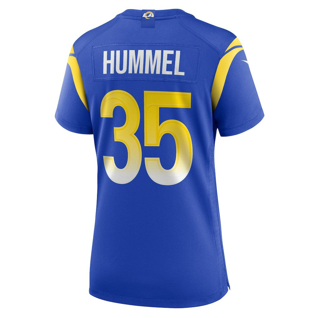 NFL Los Angeles Rams Jake Hummel  Women's Game Player Jersey