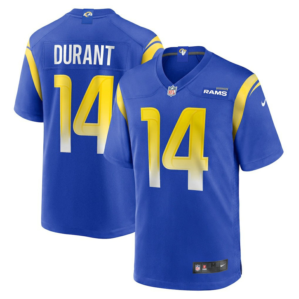NFL Los Angeles Rams Cobie Durant  Game Player Jersey