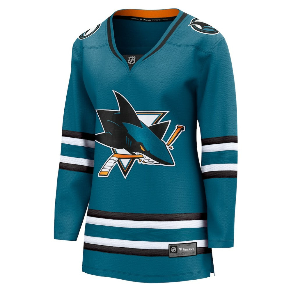 San Jose Sharks Fanatics Women's Home Breakaway Jersey