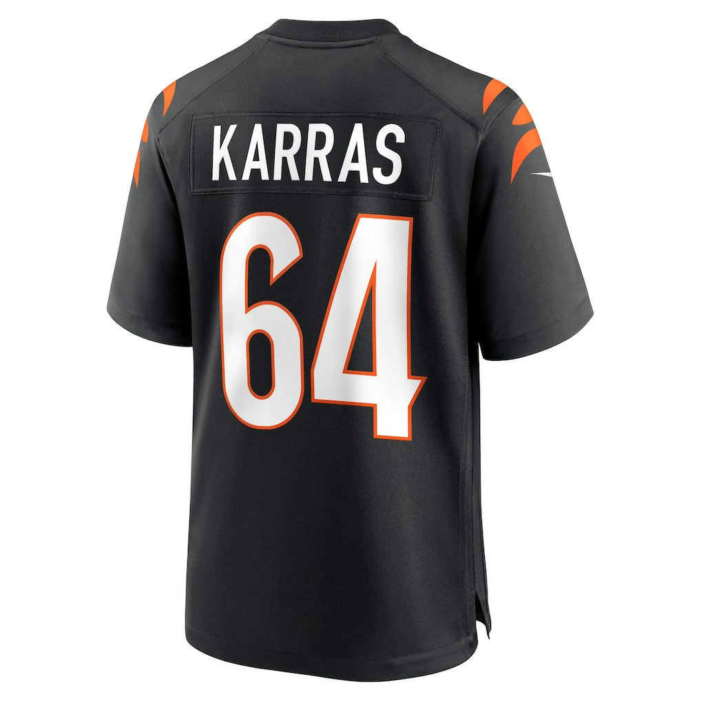NFL Cincinnati Bengals Ted Karras  Game Player Jersey