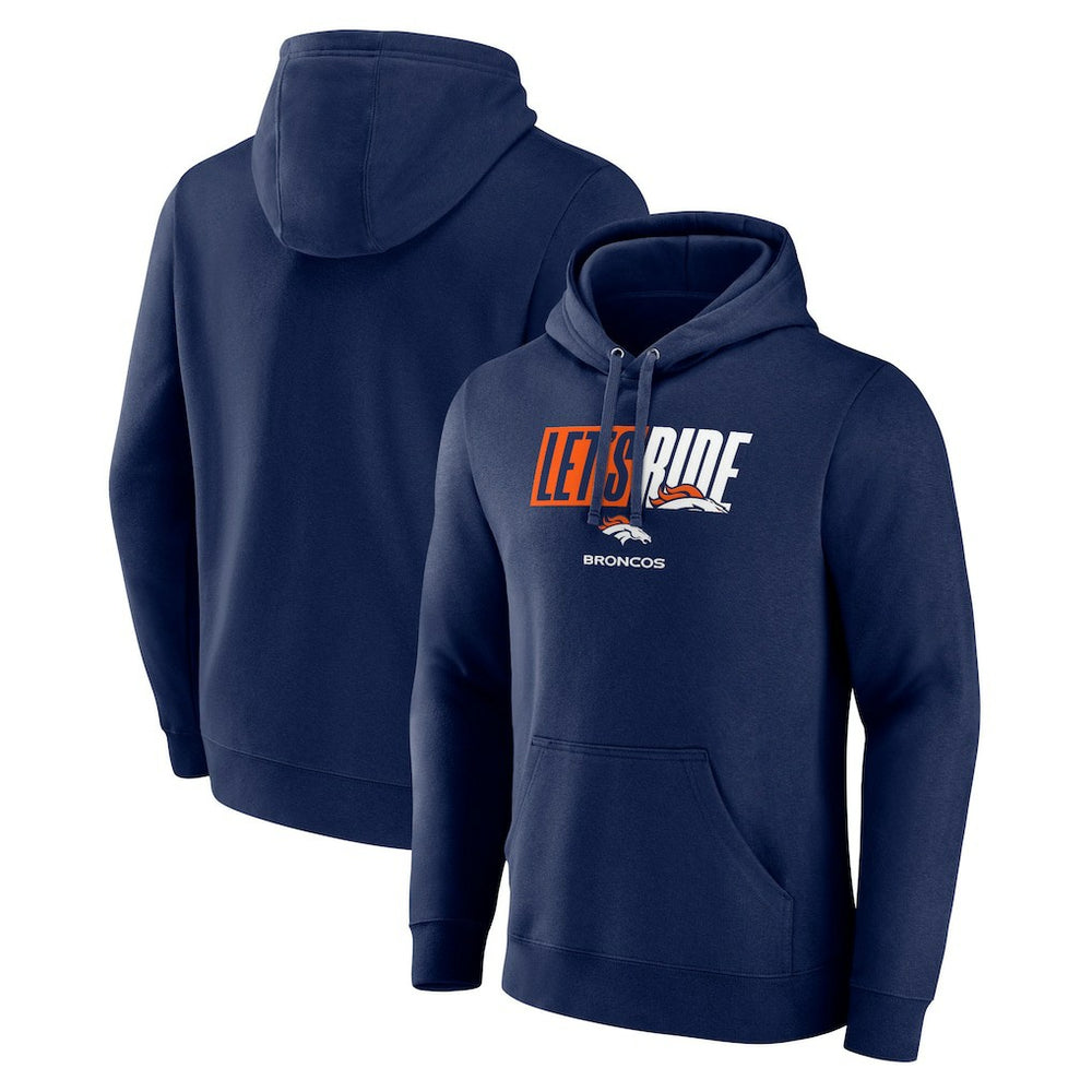 NFL Denver Broncos Let's Ride Pullover Hoodie