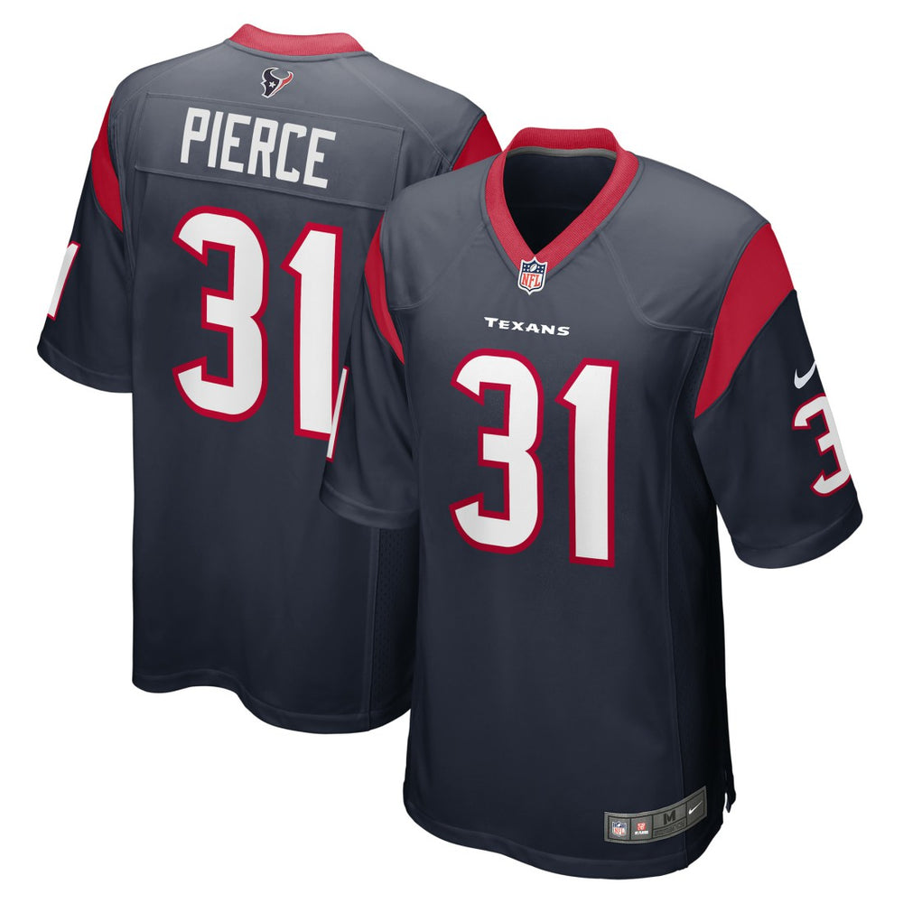 NFL Houston Texans Dameon Pierce  Game Player Jersey