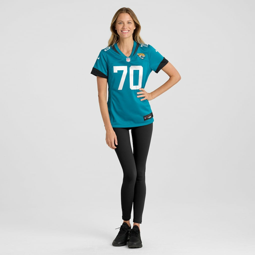 NFL Jacksonville Jaguars Cole Van Lanen  Women's Game Player Jersey