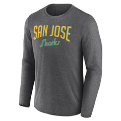 San Jose Sharks Fanatics Special Edition 2.0 Scoring Chance Long Sleeve T-Shirt