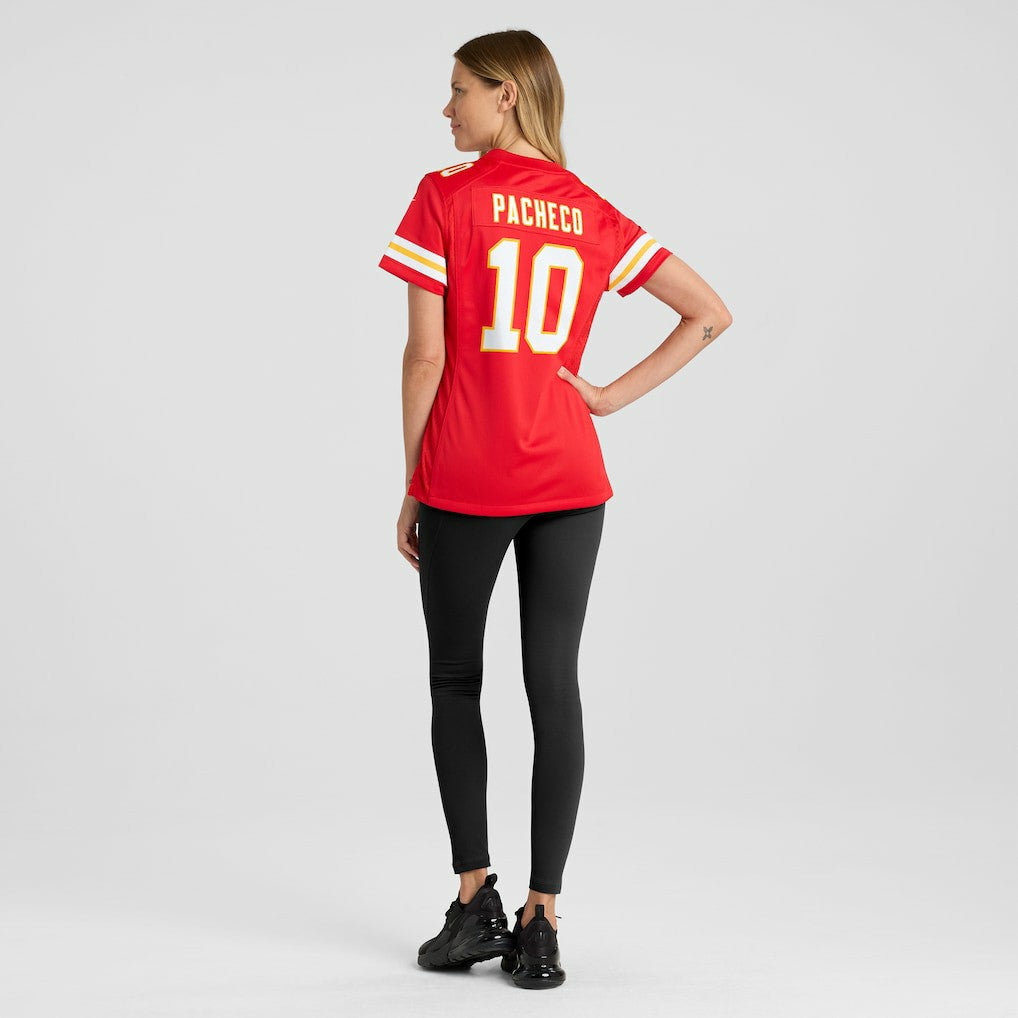 NFL Kansas City Chiefs Isiah Pacheco  Women's Game Player Jersey
