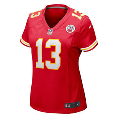 NFL Kansas City Chiefs Nazeeh Johnson  Women's Game Player Jersey