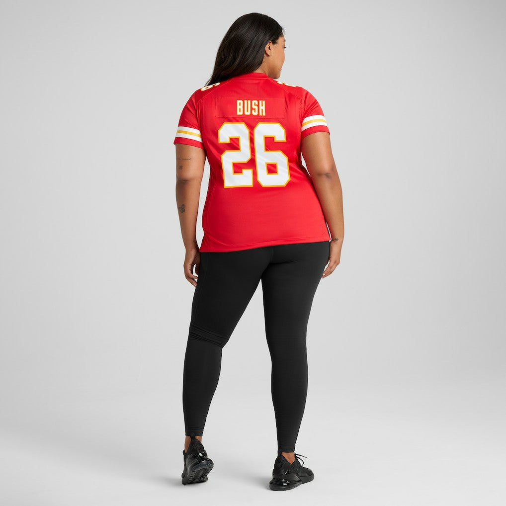 NFL Kansas City Chiefs Deon Bush  Women's Game Player Jersey