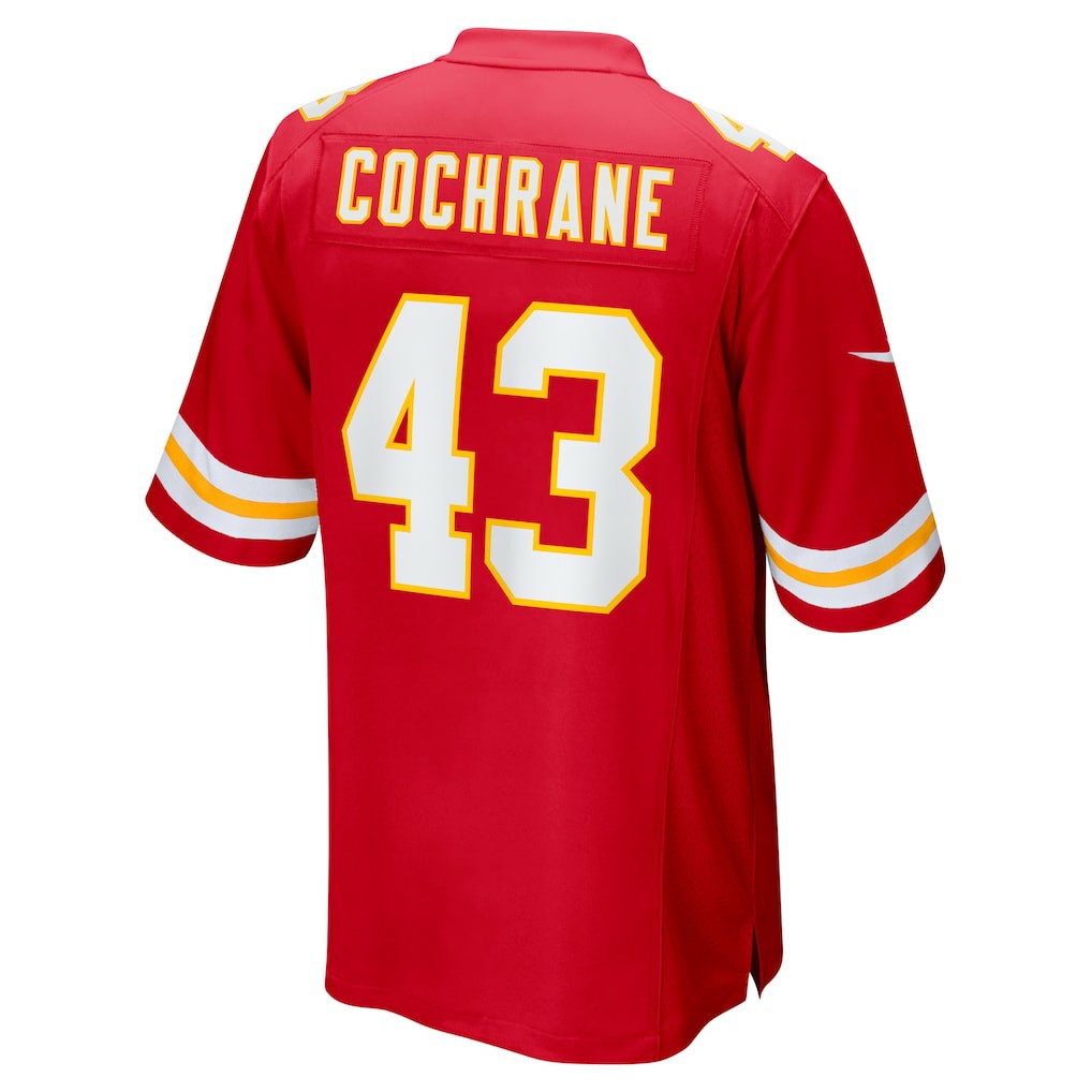 NFL Kansas City Chiefs Jack Cochrane  Game Player Jersey