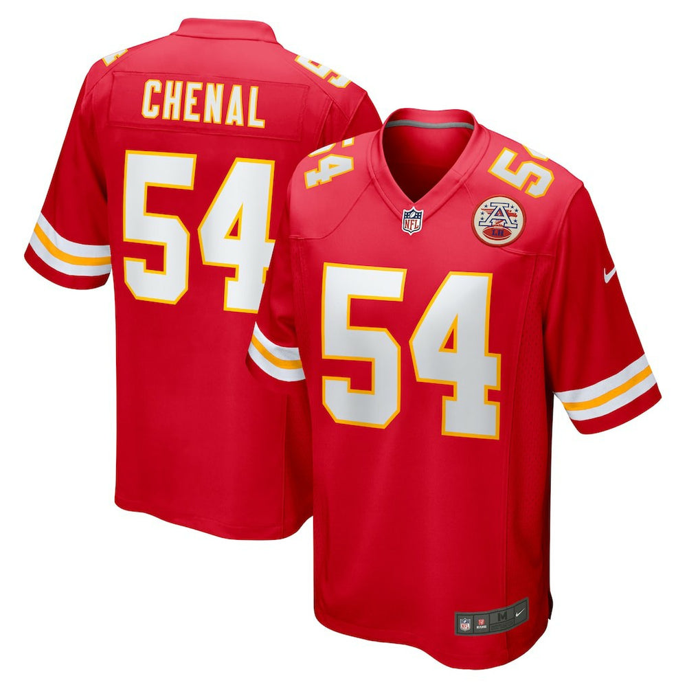 NFL Kansas City Chiefs Leo Chenal  Game Player Jersey