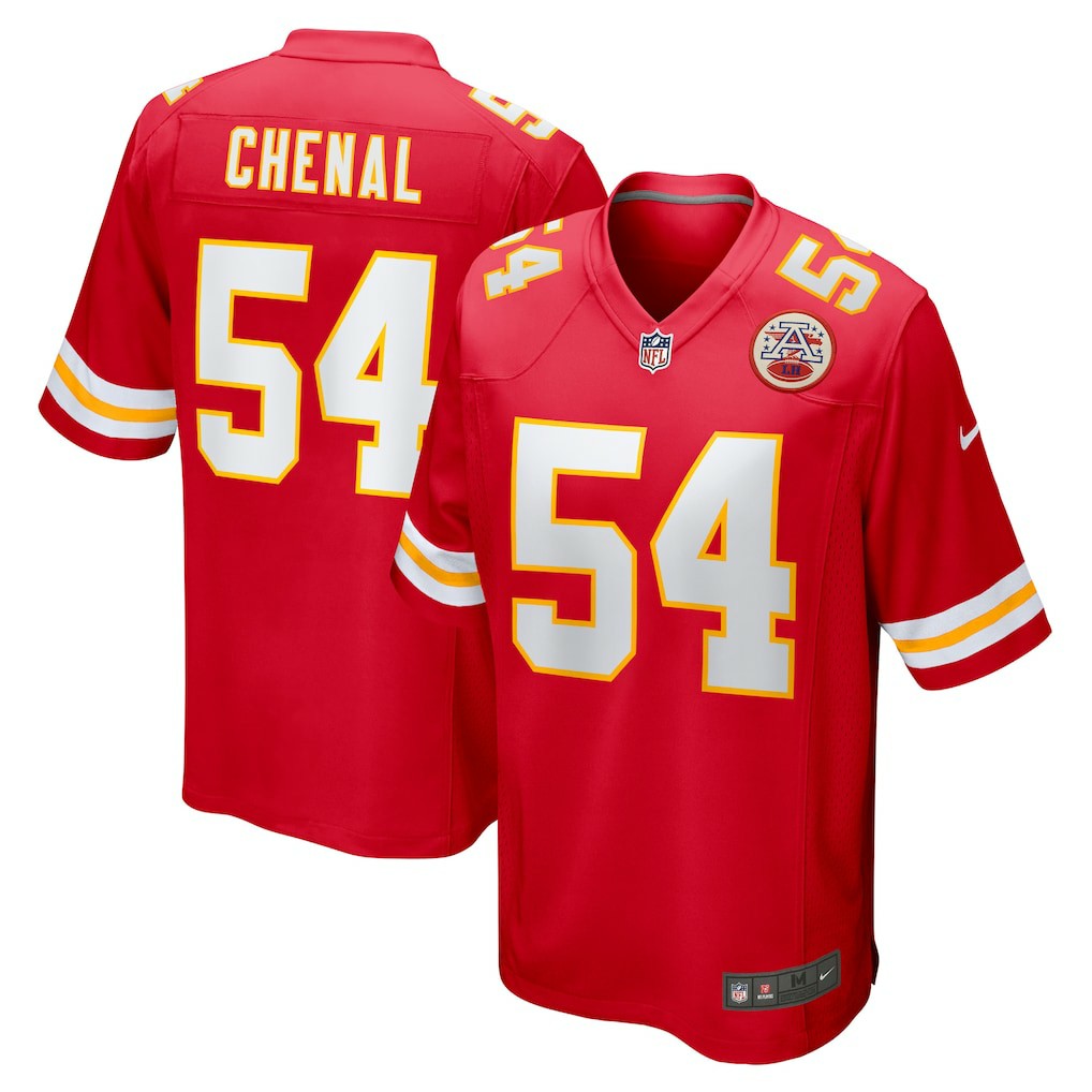 NFL Kansas City Chiefs Leo Chenal  Game Player Jersey