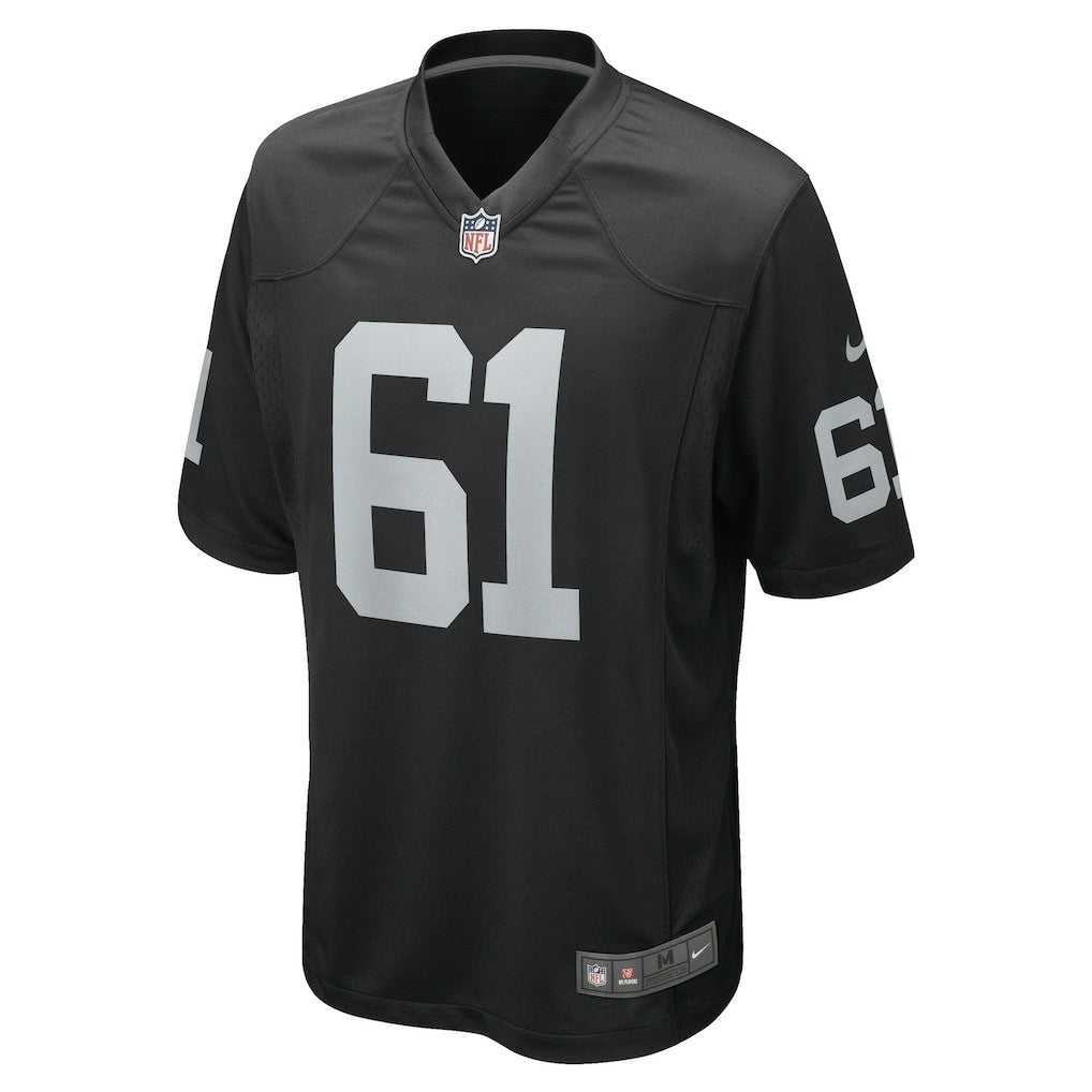NFL Las Vegas Raiders Jordan Meredith  Game Player Jersey