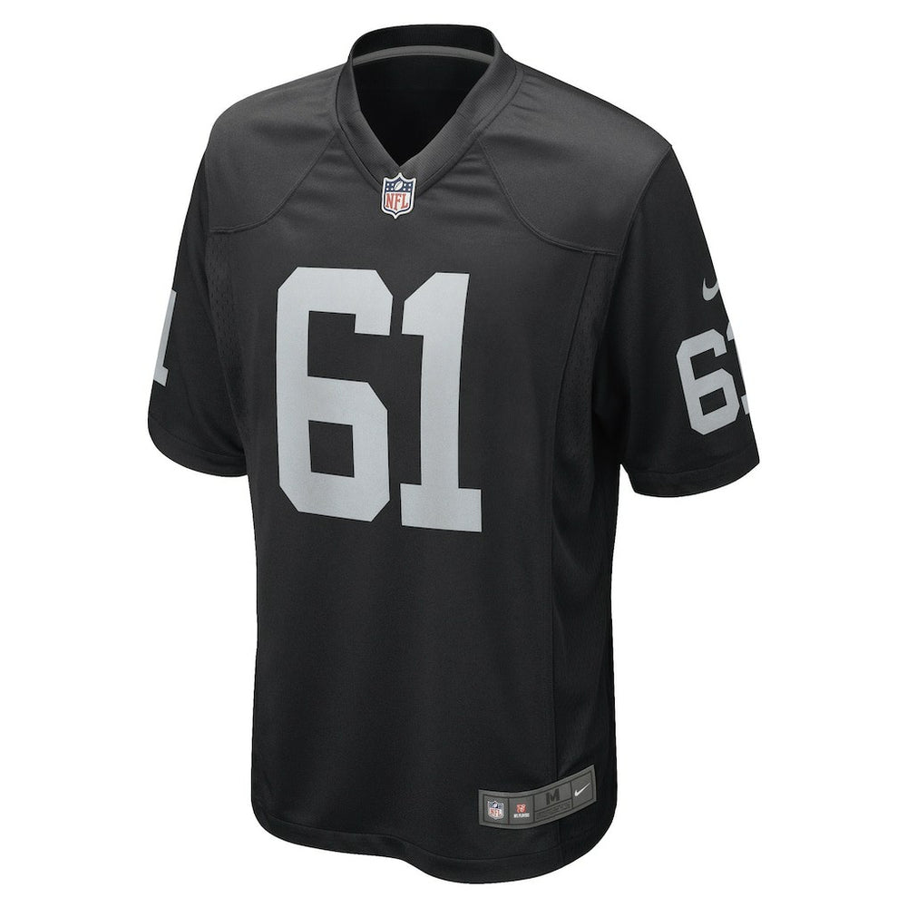 NFL Las Vegas Raiders Jordan Meredith  Game Player Jersey
