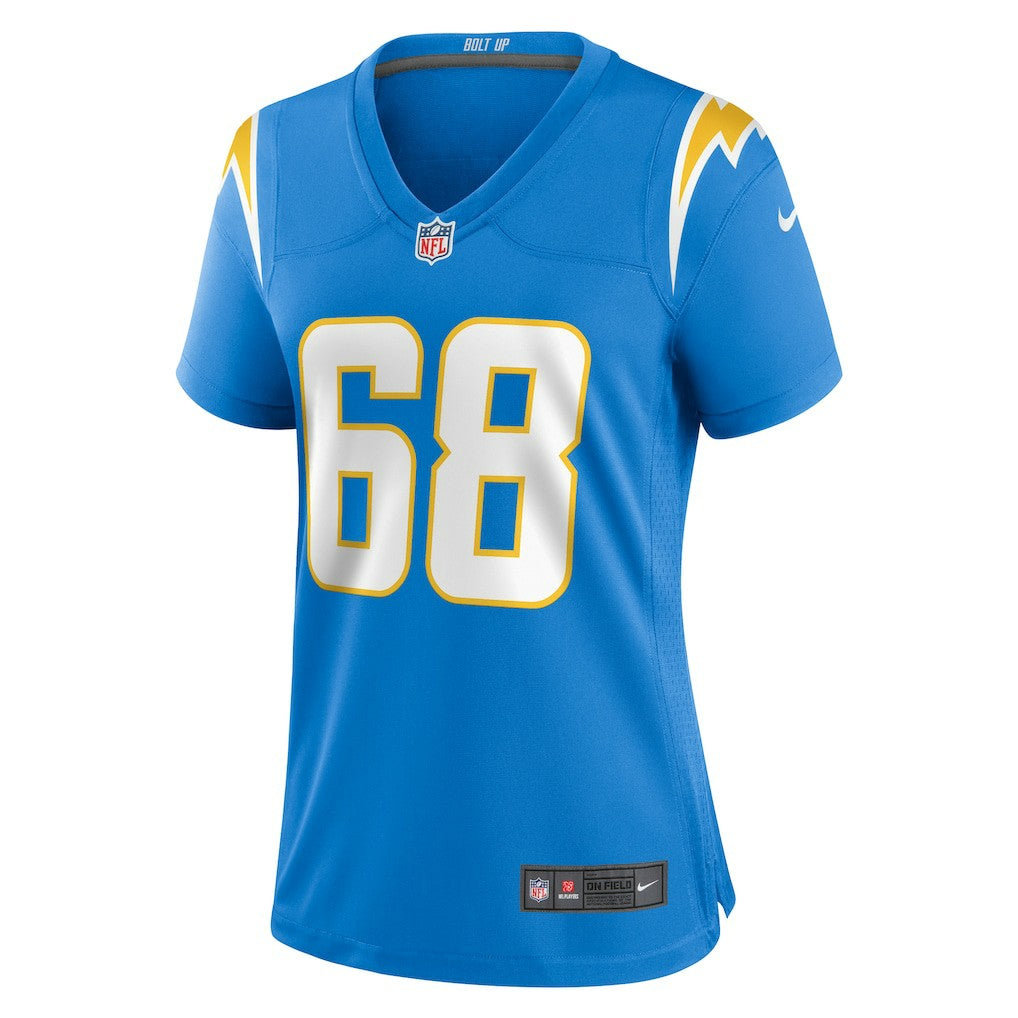 NFL Los Angeles Chargers Jamaree Salyer  Women's Game Player Jersey