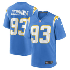 NFL Los Angeles Chargers Otito Ogbonnia  Game Player Jersey