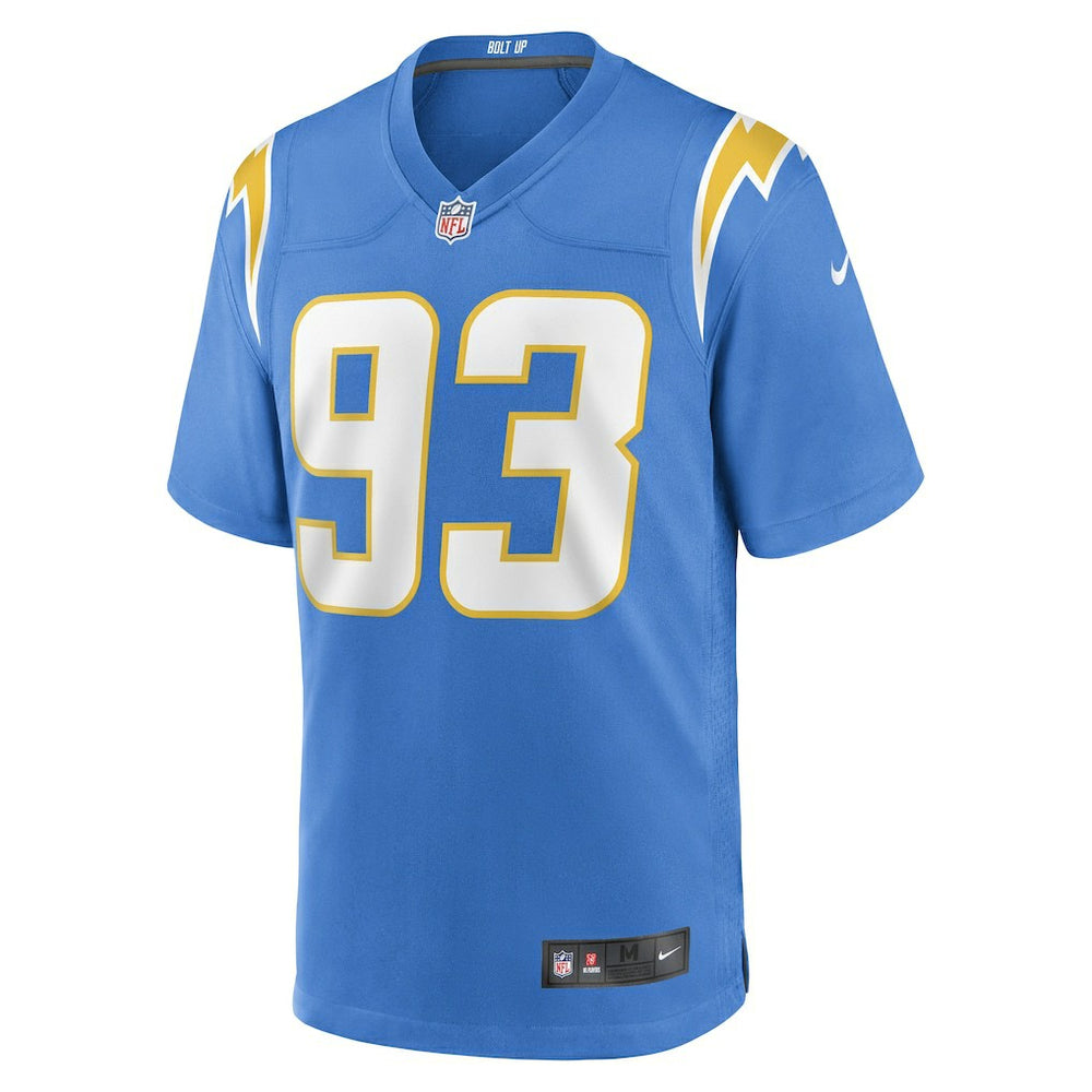 NFL Los Angeles Chargers Otito Ogbonnia  Game Player Jersey