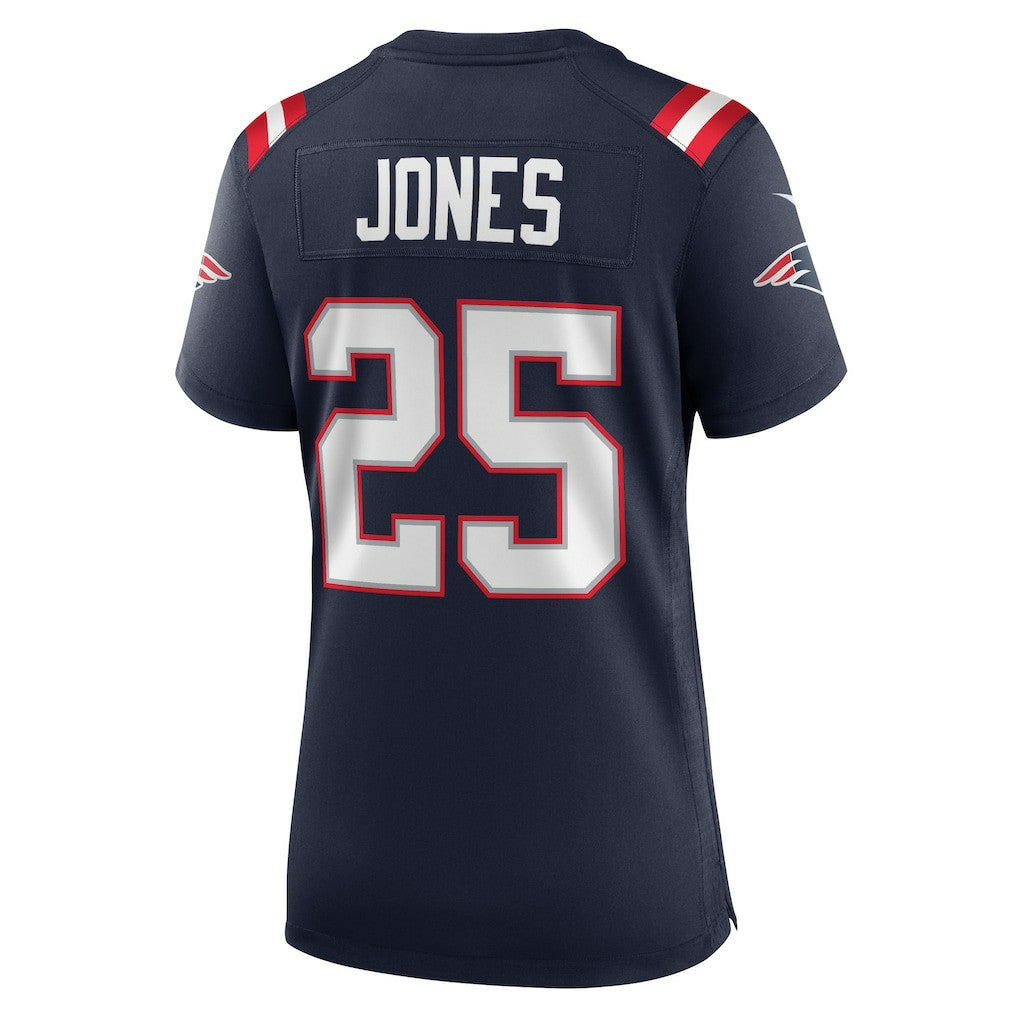 NFL New England Patriots Marcus Jones  Women's Game Jersey