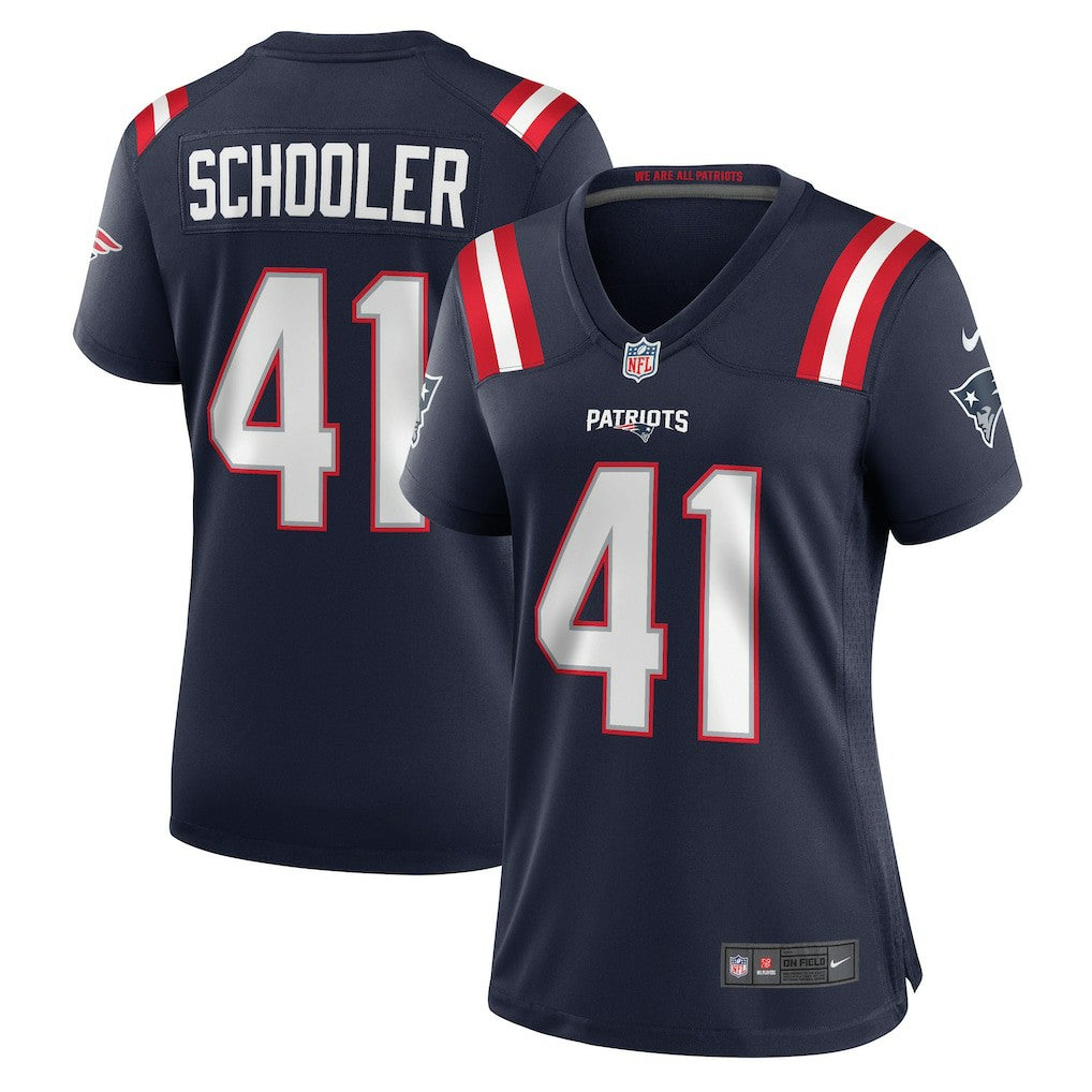 NFL New England Patriots Brenden Schooler  Women's Game Jersey