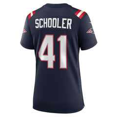 NFL New England Patriots Brenden Schooler  Women's Game Jersey