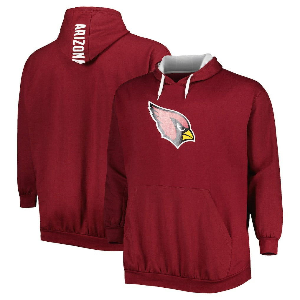 NFL Arizona Cardinals Big & Tall Logo Pullover Hoodie
