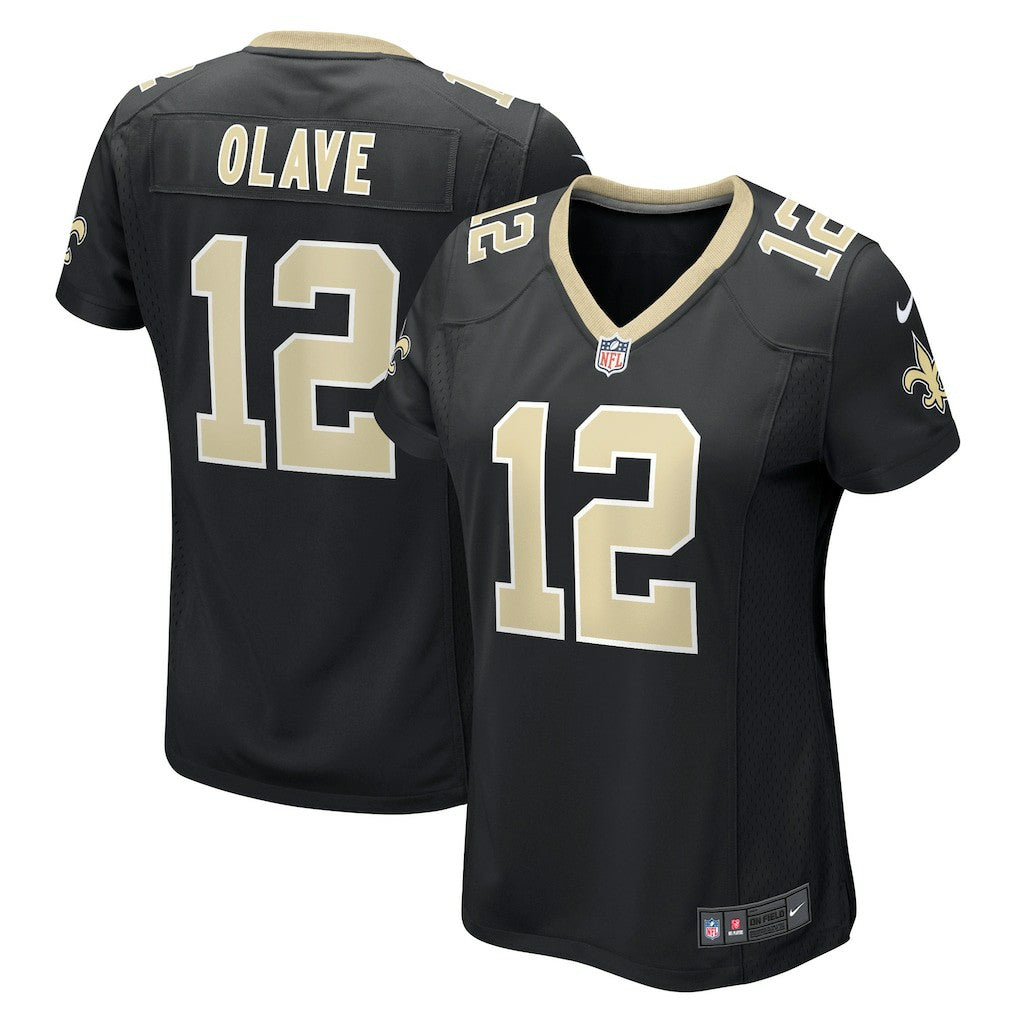 NFL New Orleans Saints Chris Olave  Women's Game Player Jersey